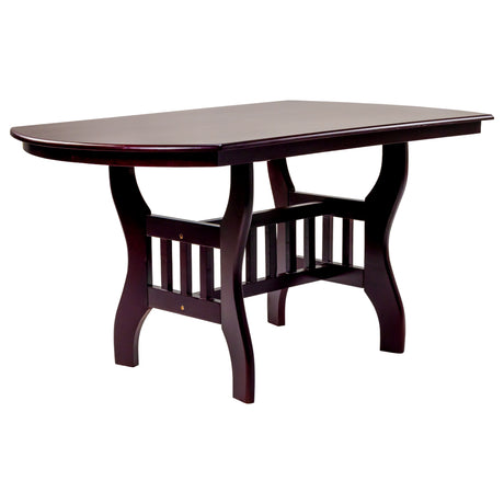 Kenmore Oval Wooden Top Dining Table 4-Seater - Light Walnut Finish
