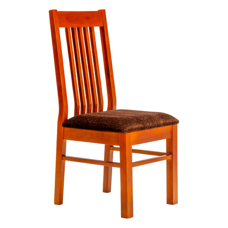 Kolin Designer Dining Chair - Teak Finish