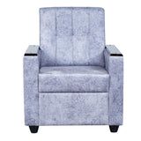 Likasi Fabric Sofa 1- Seater - Light Grey