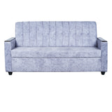 Likasi Fabric Sofa 3-Seater - Light Grey