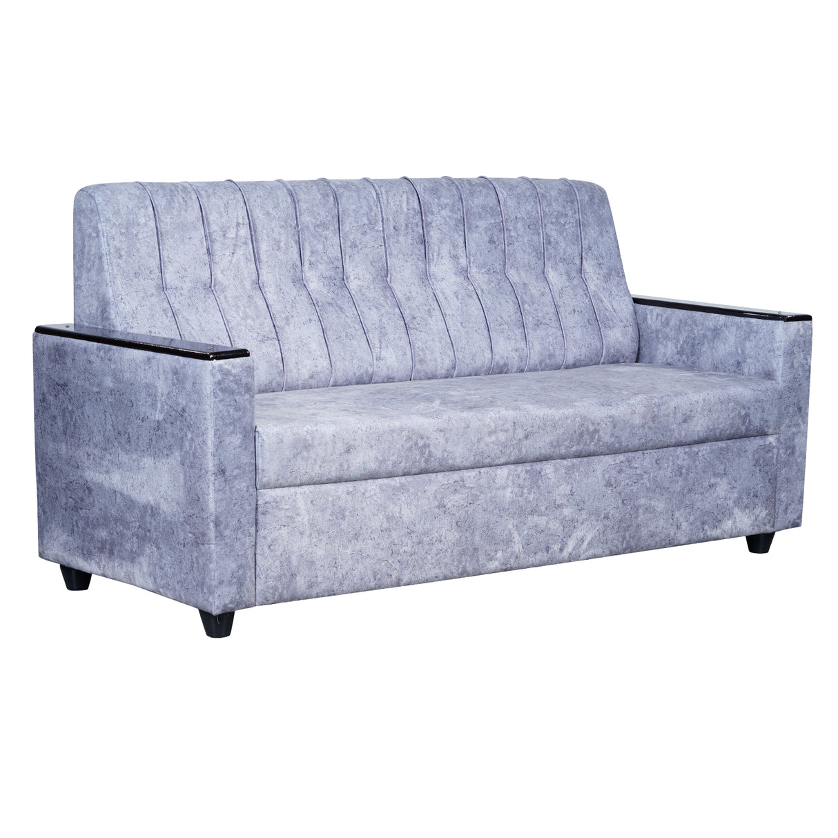 Likasi Fabric Sofa 3-Seater - Light Grey