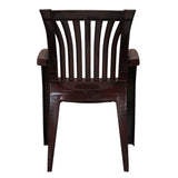 Settle Majestic Arm Plastic Chair - Rose Gold