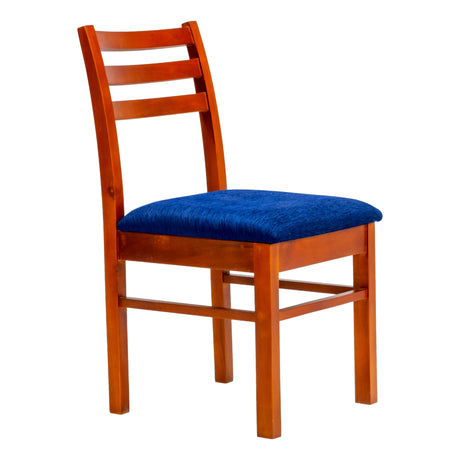 Malin Rustic Dining Chair - Teak Finish