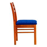 Malin Rustic Dining Chair - Teak Finish