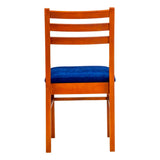 Malin Rustic Dining Chair - Teak Finish