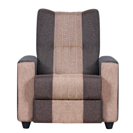 Mini Renu Fabric Sofa Set (3+1+1-Seater) - Brown