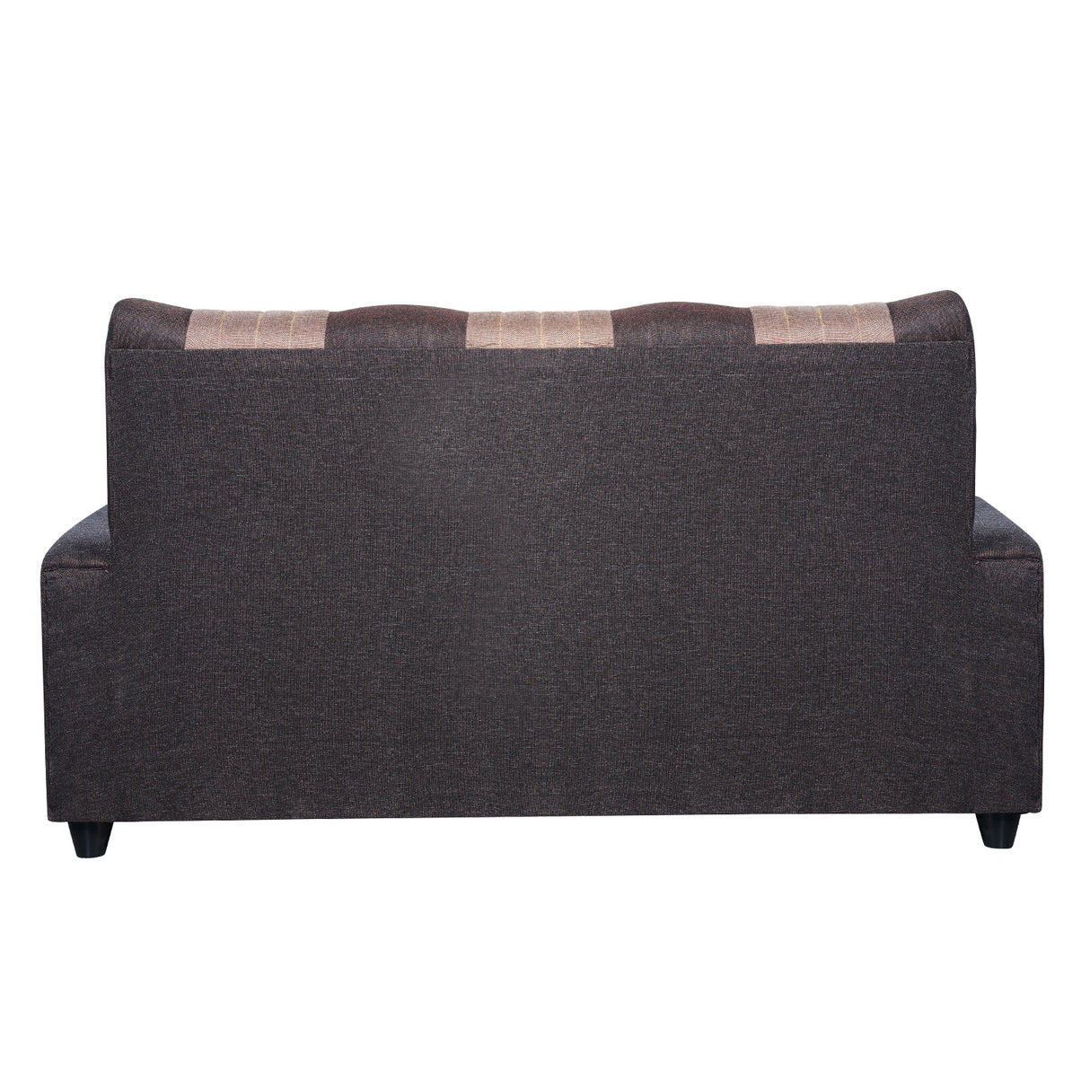 Mini Renu Fabric Sofa Set (3+1+1-Seater) - Brown