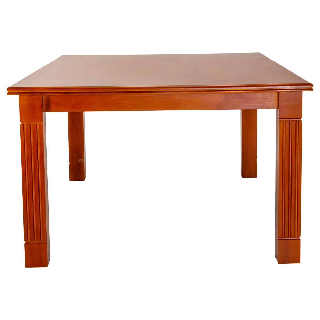 Montreal Rectangle Wooden Top Dining Table 6-Seater - Teak Finish