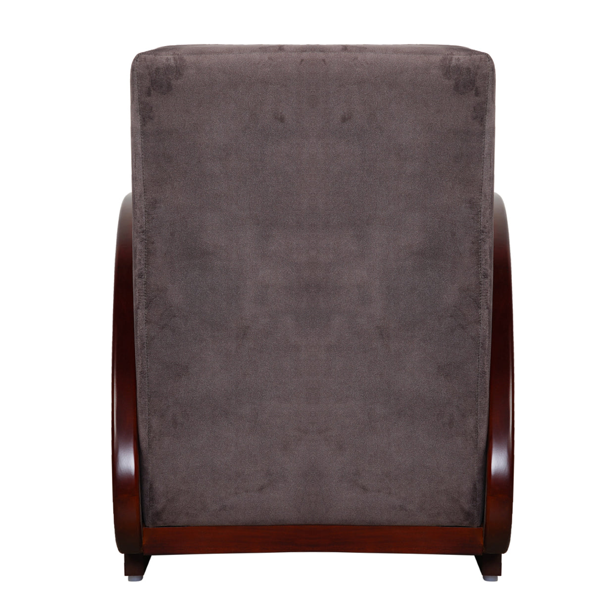 Peru Wooden Sofa 1-Seater - Teak Finish