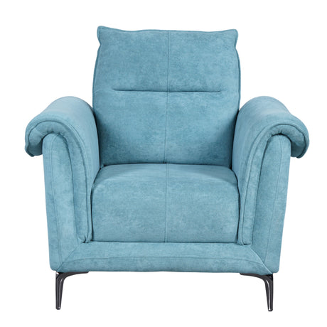 Port Vila Comfort Fabric Sofa (3+1+1-Seater) - Green