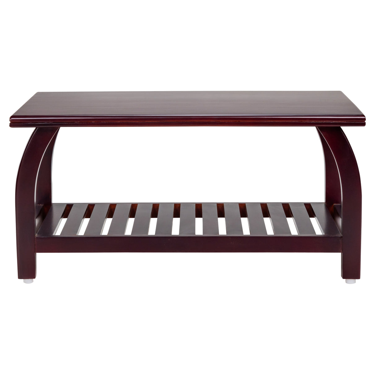 Ripon Wooden Coffee Table - Light Walnut Finish
