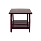 Ripon Wooden Coffee Table - Light Walnut Finish