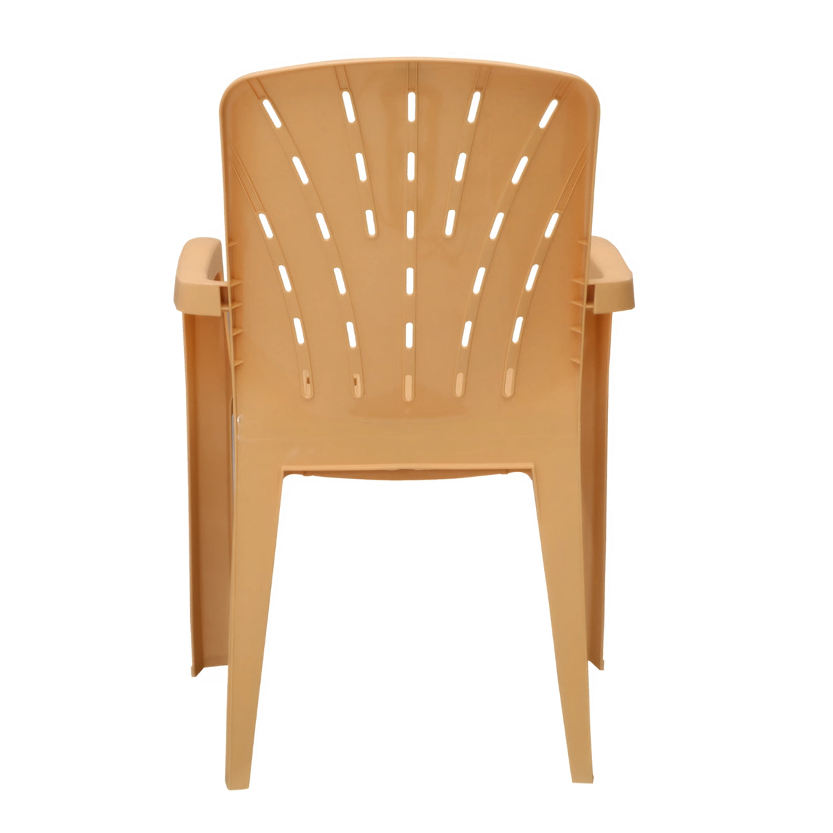 Settle Royale Arm Plastic Chair - Beige