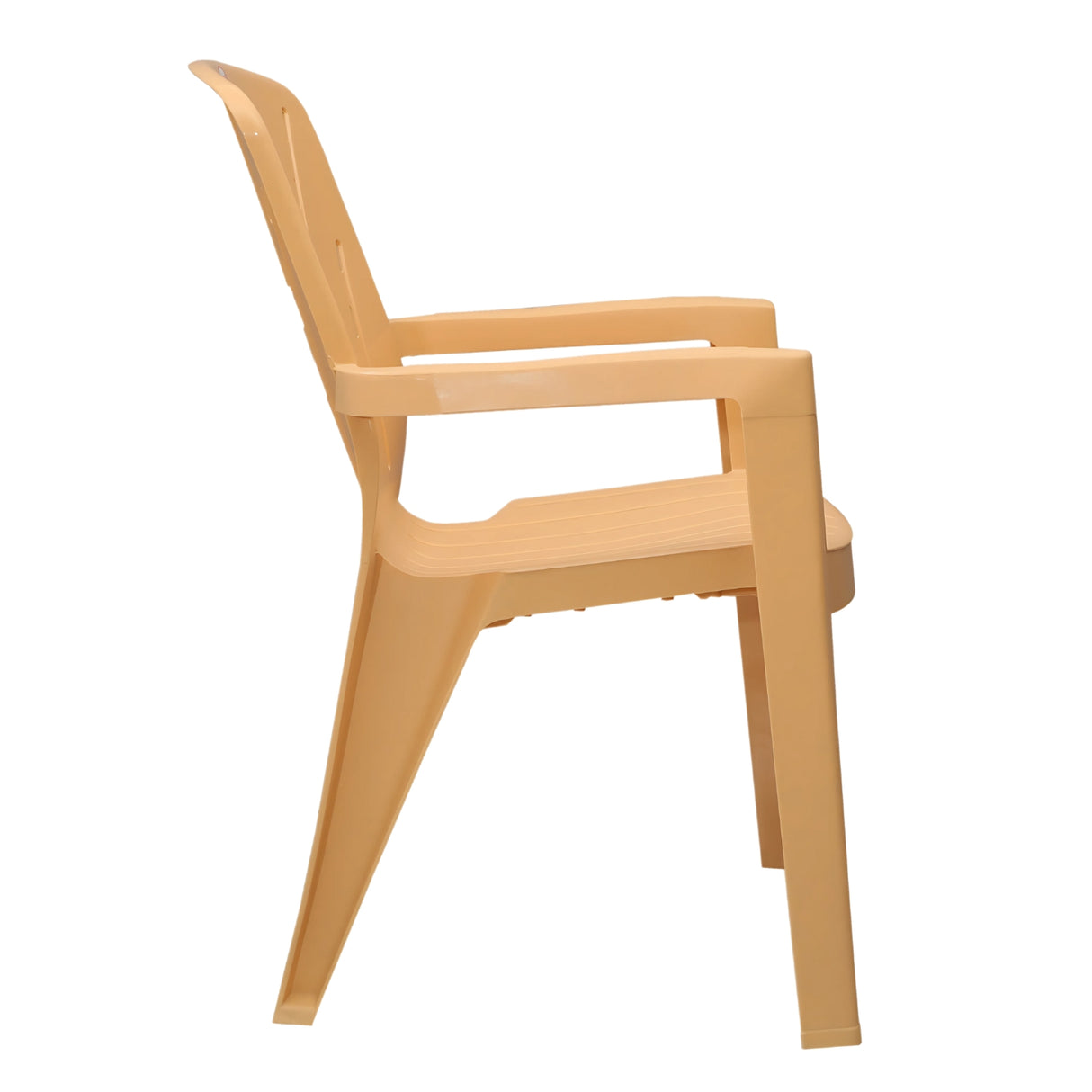 Settle Royale Arm Plastic Chair - Beige