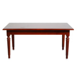 Salisbury Wooden Coffee Table - Light Walnut Finish