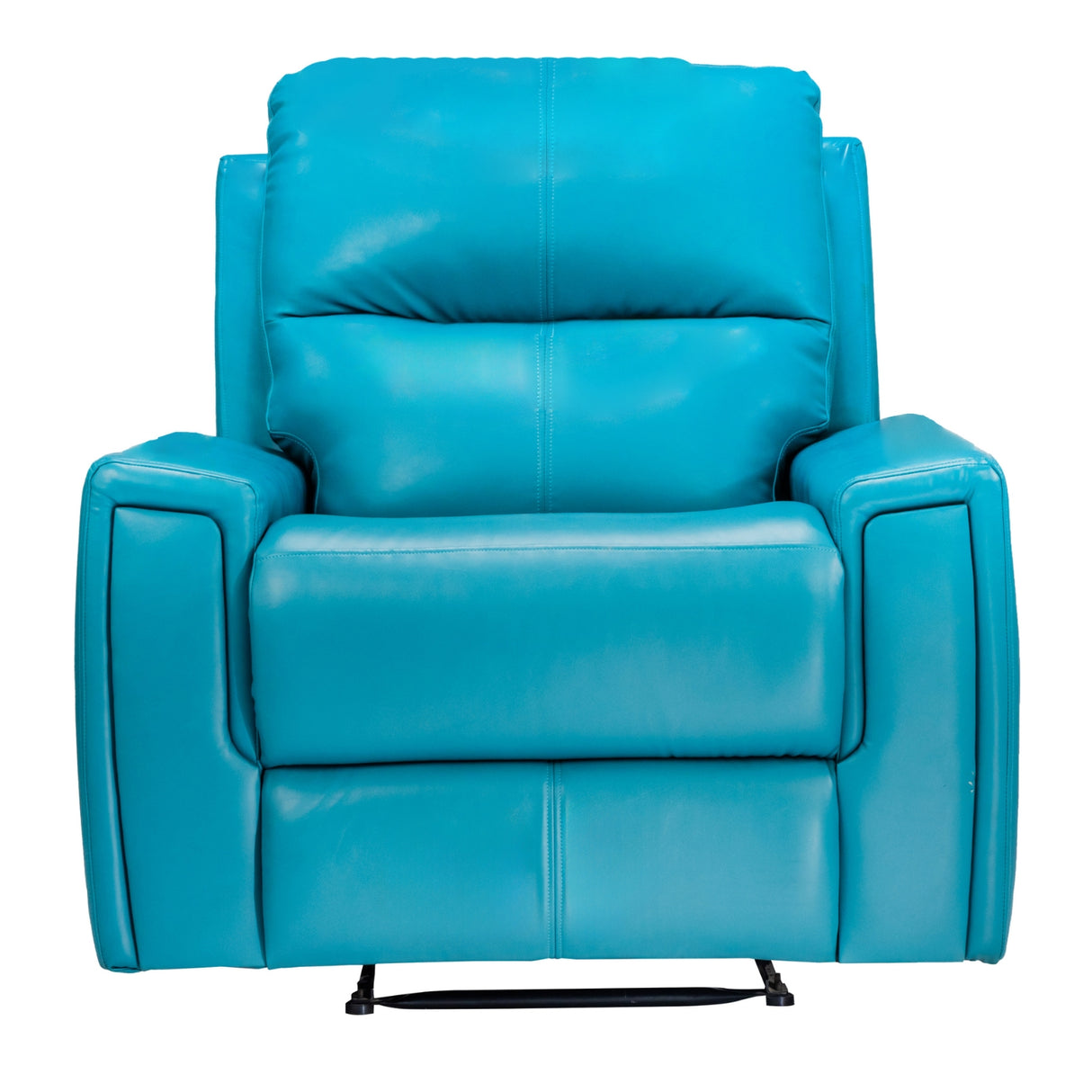 Salzburg Supreme Rexine Recliner 1-Seater - Blue