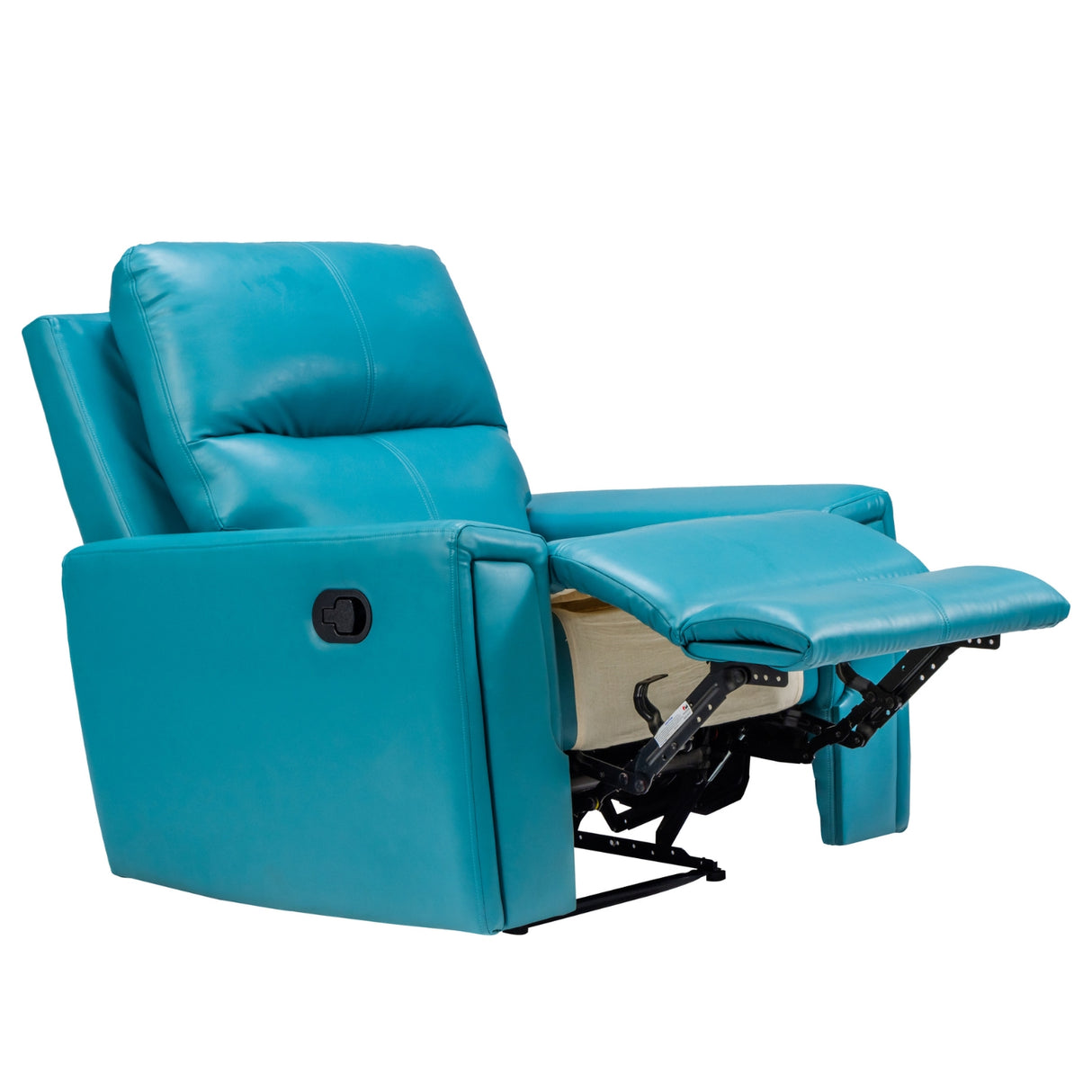 Salzburg Supreme Rexine Recliner 1-Seater - Blue