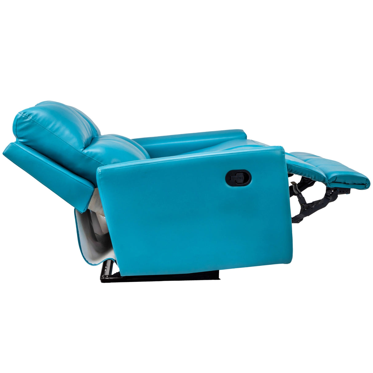 Salzburg Supreme Rexine Recliner 1-Seater - Blue