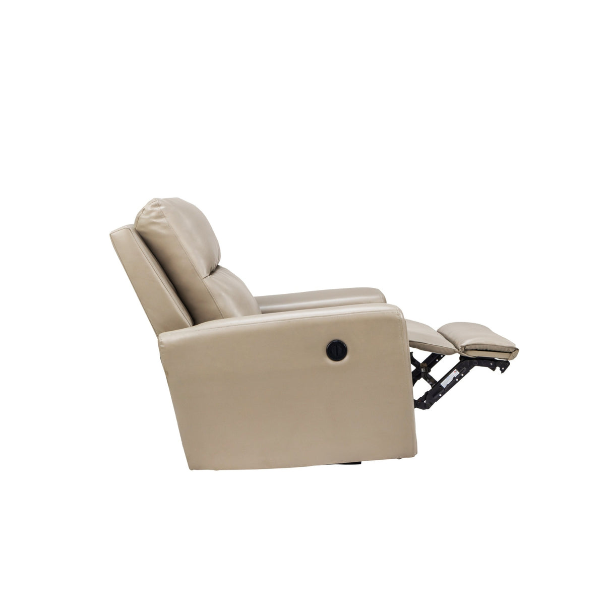 Salzburg Rexine Recliner 1-Seater – Light Grey