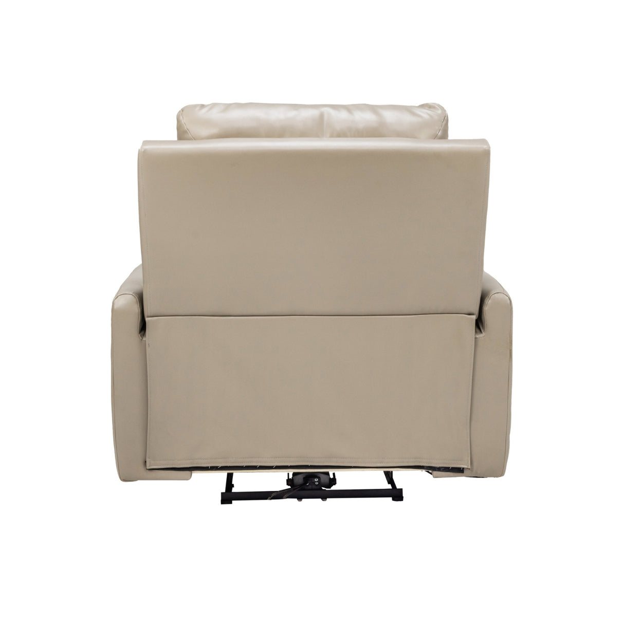 Salzburg Rexine Recliner 1-Seater – Light Grey