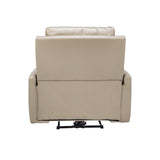 Salzburg Rexine Recliner 1-Seater – Light Grey