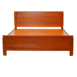 Settle Dartford Wooden Bed King Size - Teak Finish