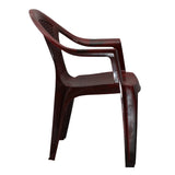 Settle Lite Arm Plastic Chair – Rosewood