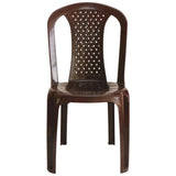 Settle Neo Comfort Armless Plastic Chair - Rosewood