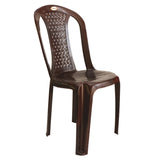 Settle Neo Comfort Armless Plastic Chair - Rosewood
