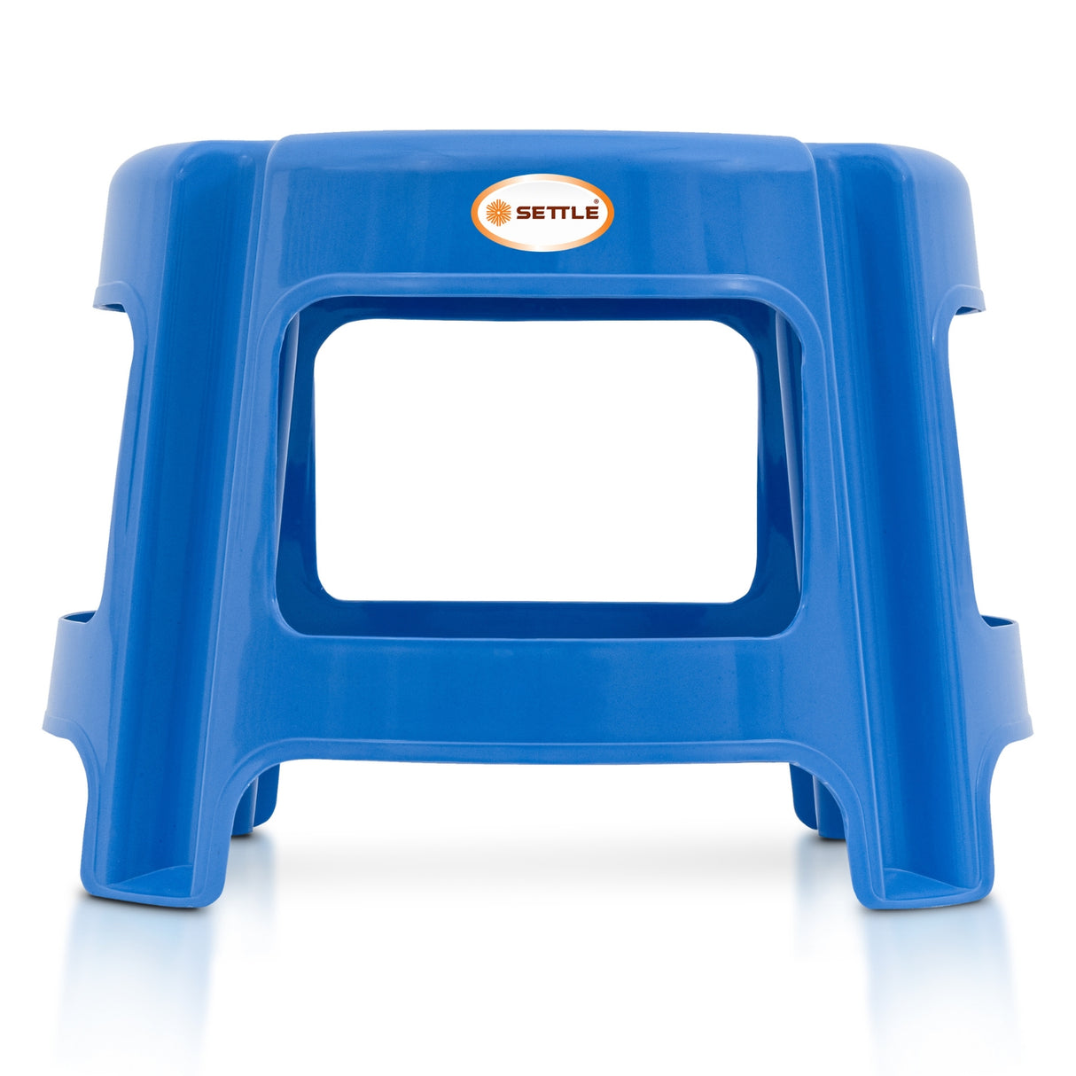 Settle Nova Plastic Foot Stool – Pearl Blue