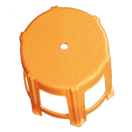 Settle Prime Plastic Stool – Light Orange