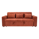 Shanghai Delux Fabric Sofa Cum Bed - Honey