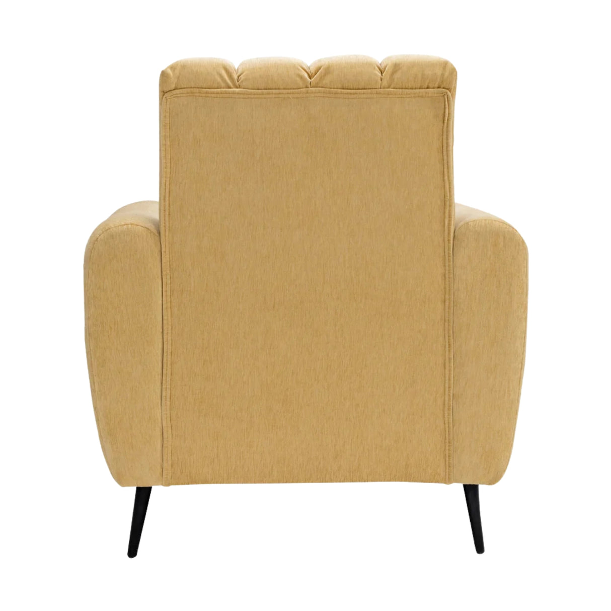 Suez Luxe Striped Fabric Sofa 1-Seater - Beige