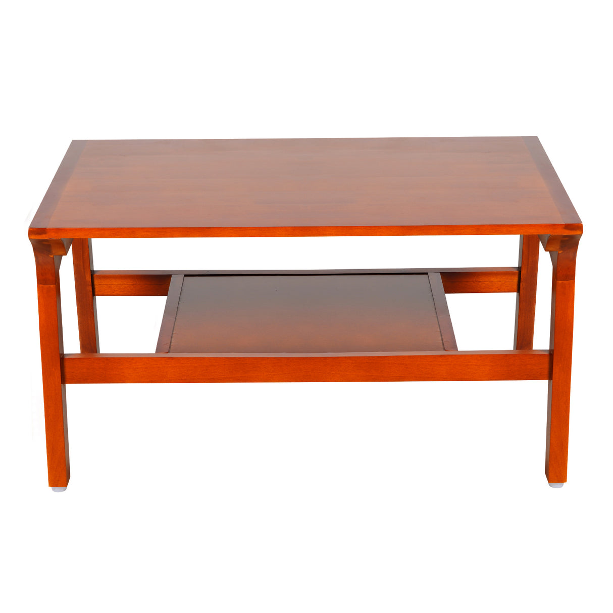 Tolland Wooden Coffee Table - Teak Finish