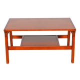 Tolland Wooden Coffee Table - Teak Finish