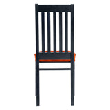Troy Regal Dining Chair - Dark Walnut Finish