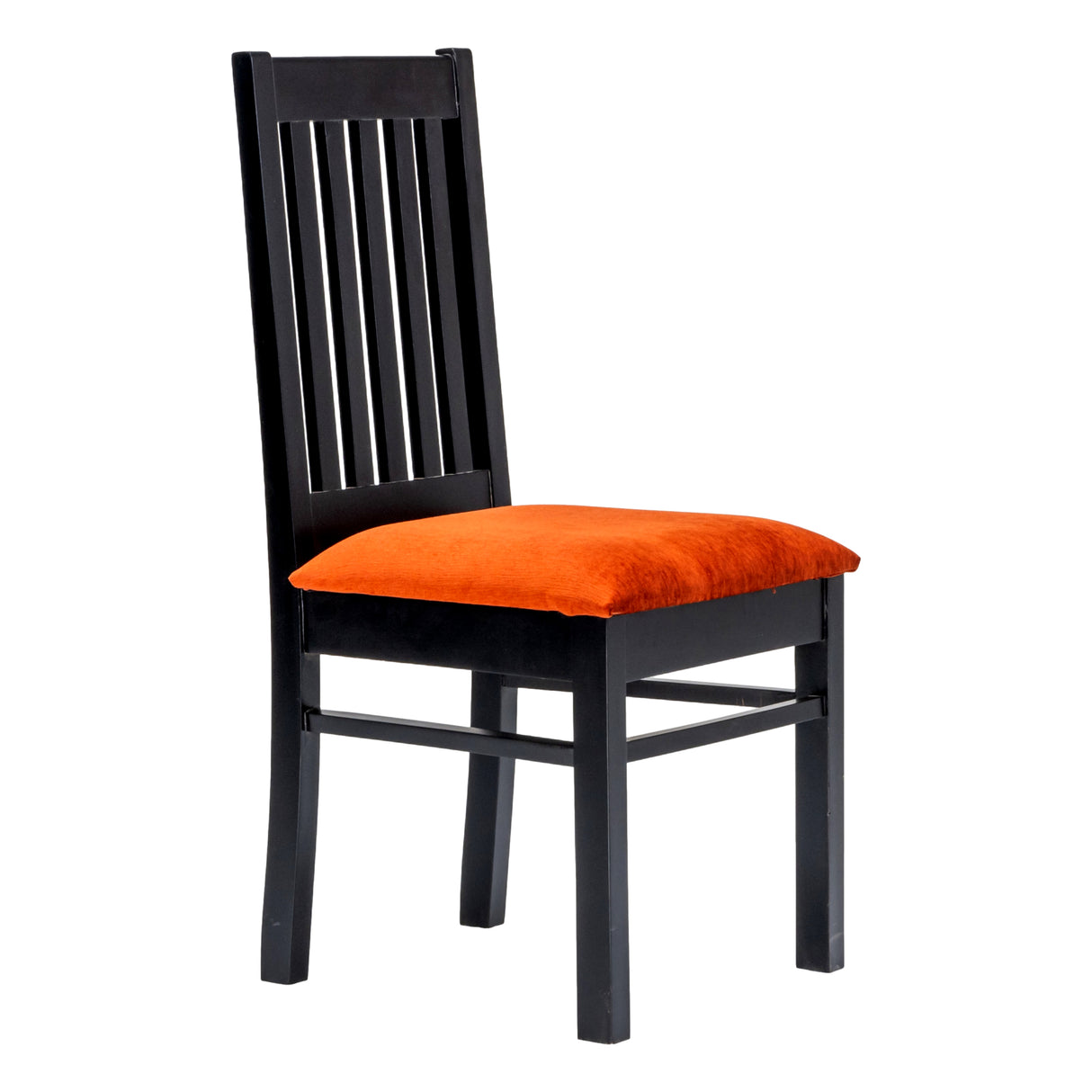 Troy Regal Dining Chair - Dark Walnut Finish