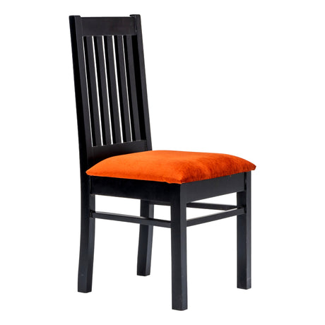 Troy Regal Dining Chair - Dark Walnut Finish