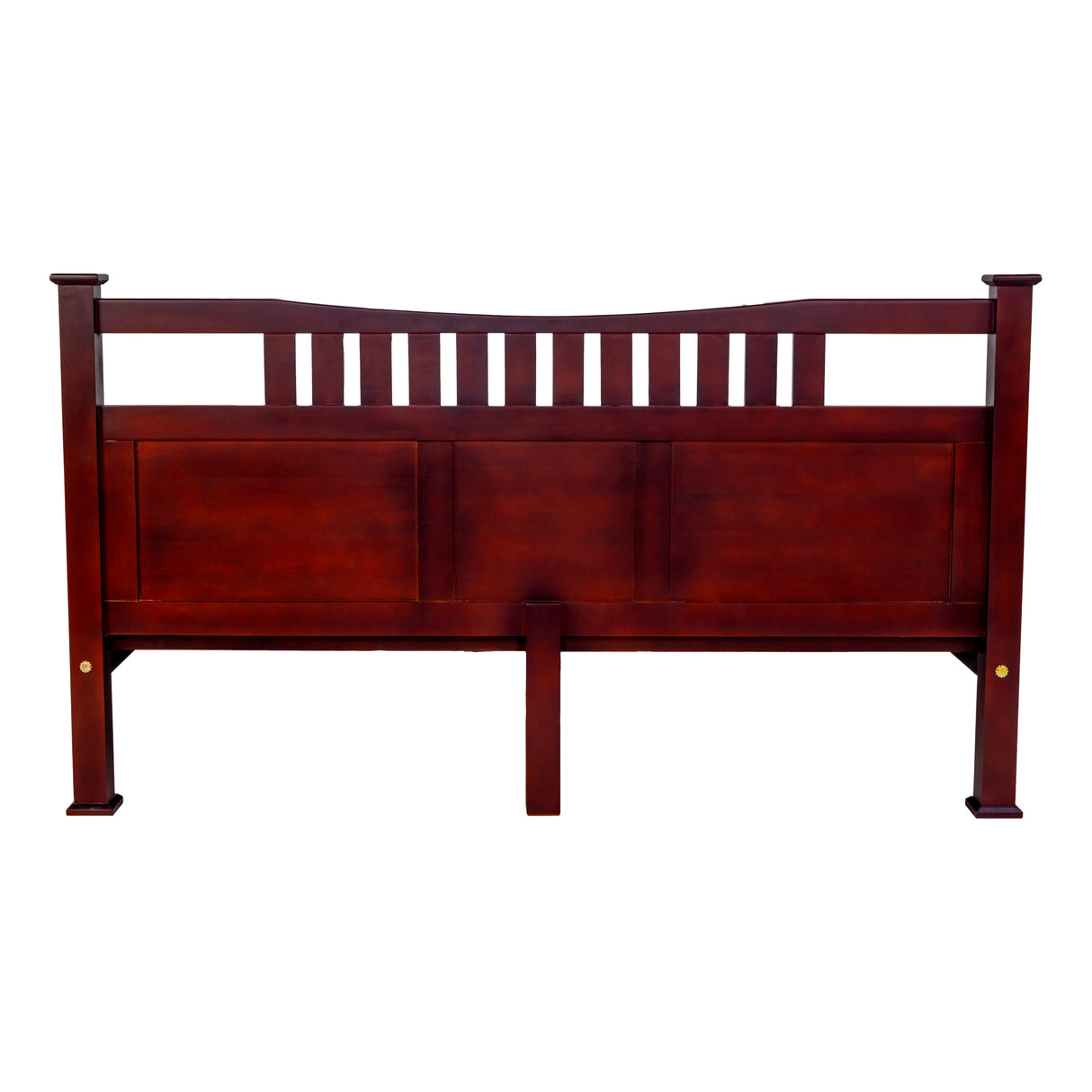 Vienna Comfort Wooden Bed King Size - Honey Finish