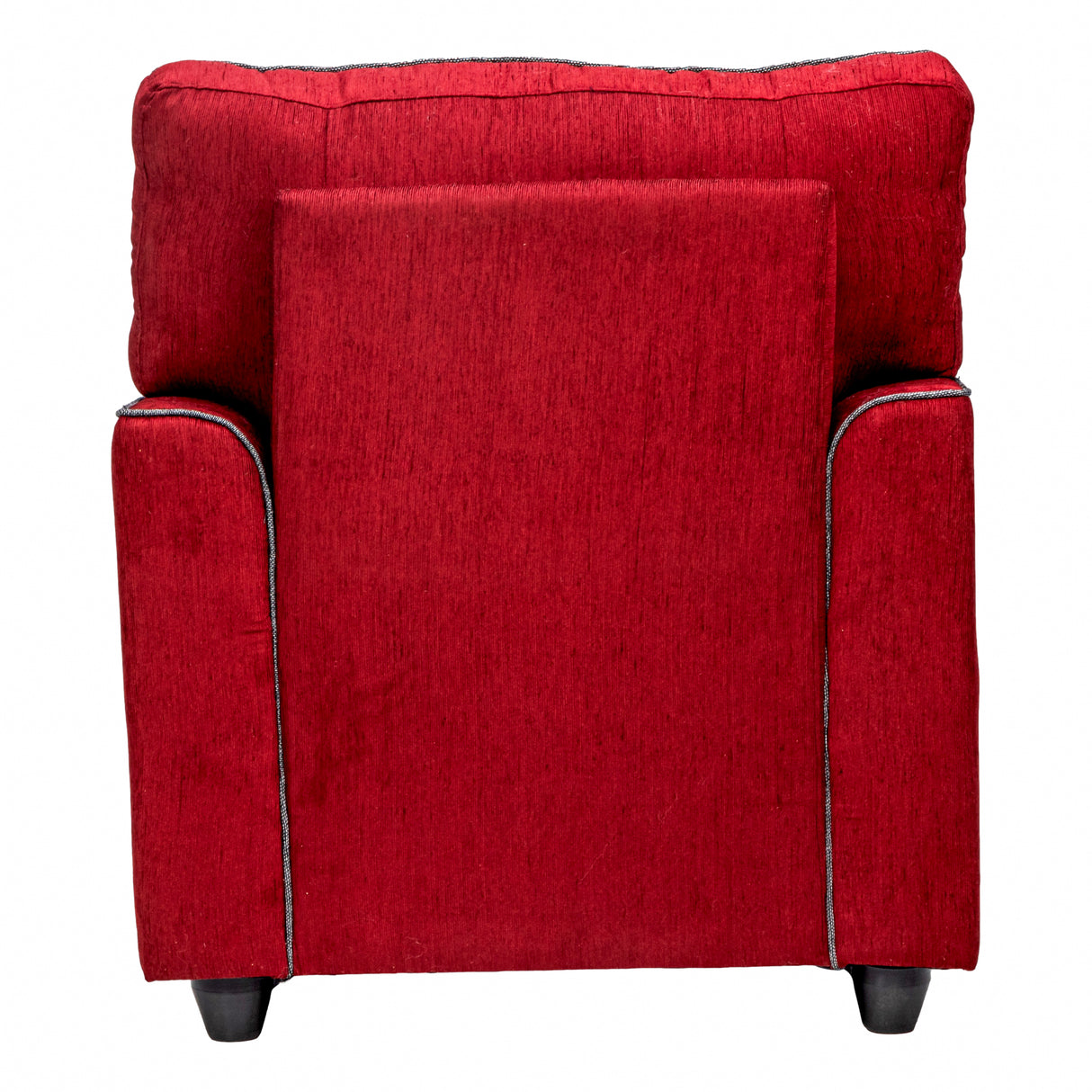 Waasa Sophisticated Fabric Sofa Sets (3+1+1 Seater) - Maroon