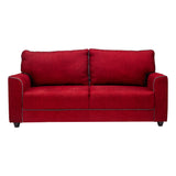 Waasa Sophisticated Fabric Sofa Sets (3+1+1 Seater) - Maroon