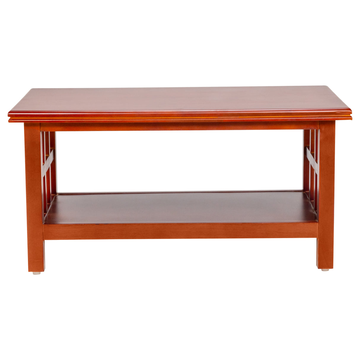 Watts Wooden Coffee Table - Teak Finish