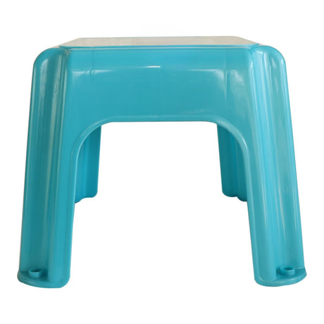 Settle Zenith Plastic Foot Stool – Pearl Light Blue