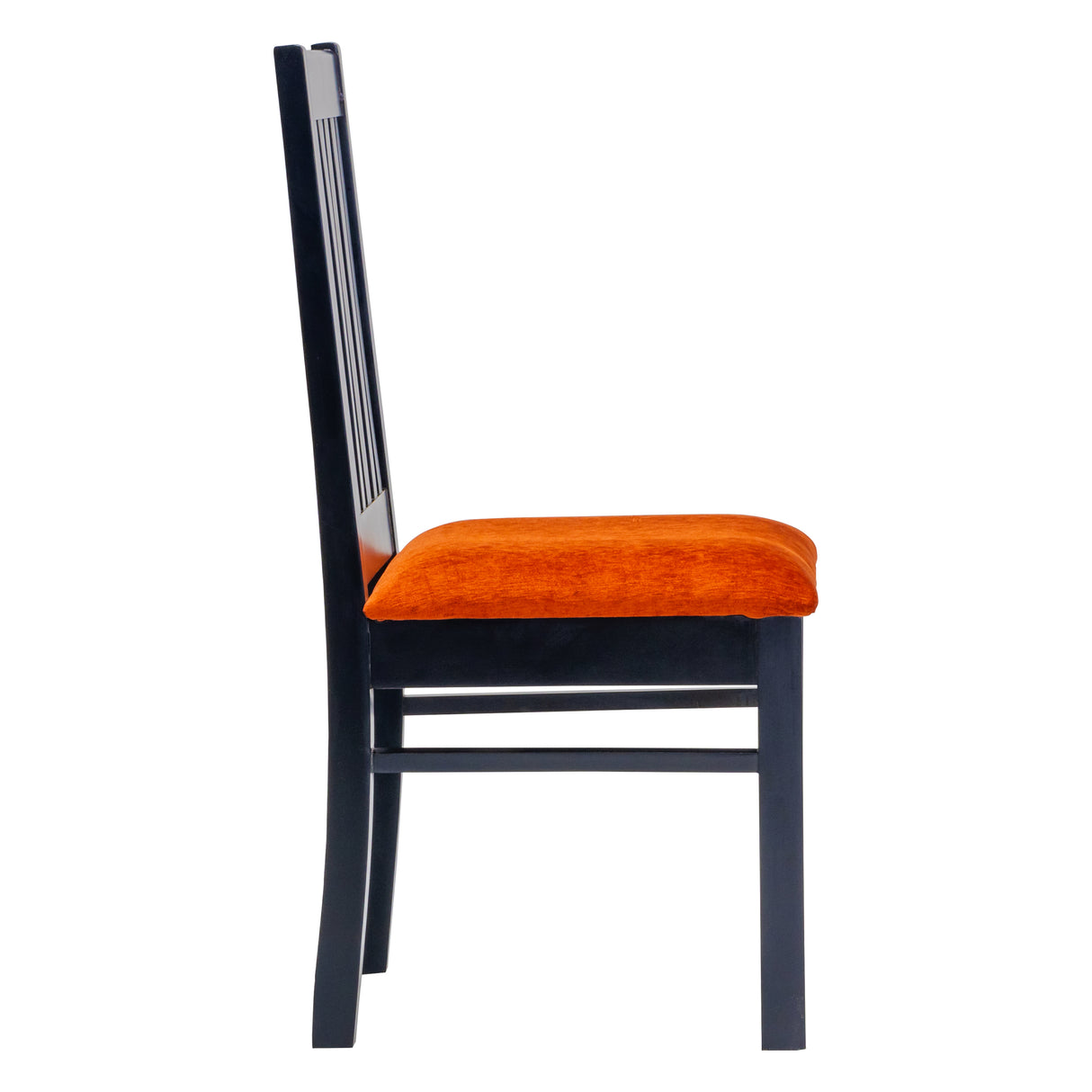 Troy Regal Dining Chair - Dark Walnut Finish